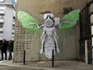 Œuvre de Ludo Top 10 des artistes street art engagés qui changent le monde avec leurs œuvres - STANDING